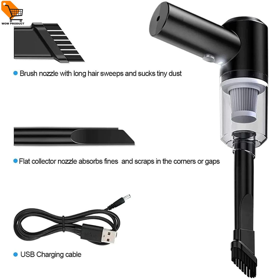 Mini Cordless Vacuum Cleaner